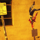 Image for article titled 7 Street Art Stencils That Interact With Their Surroundings